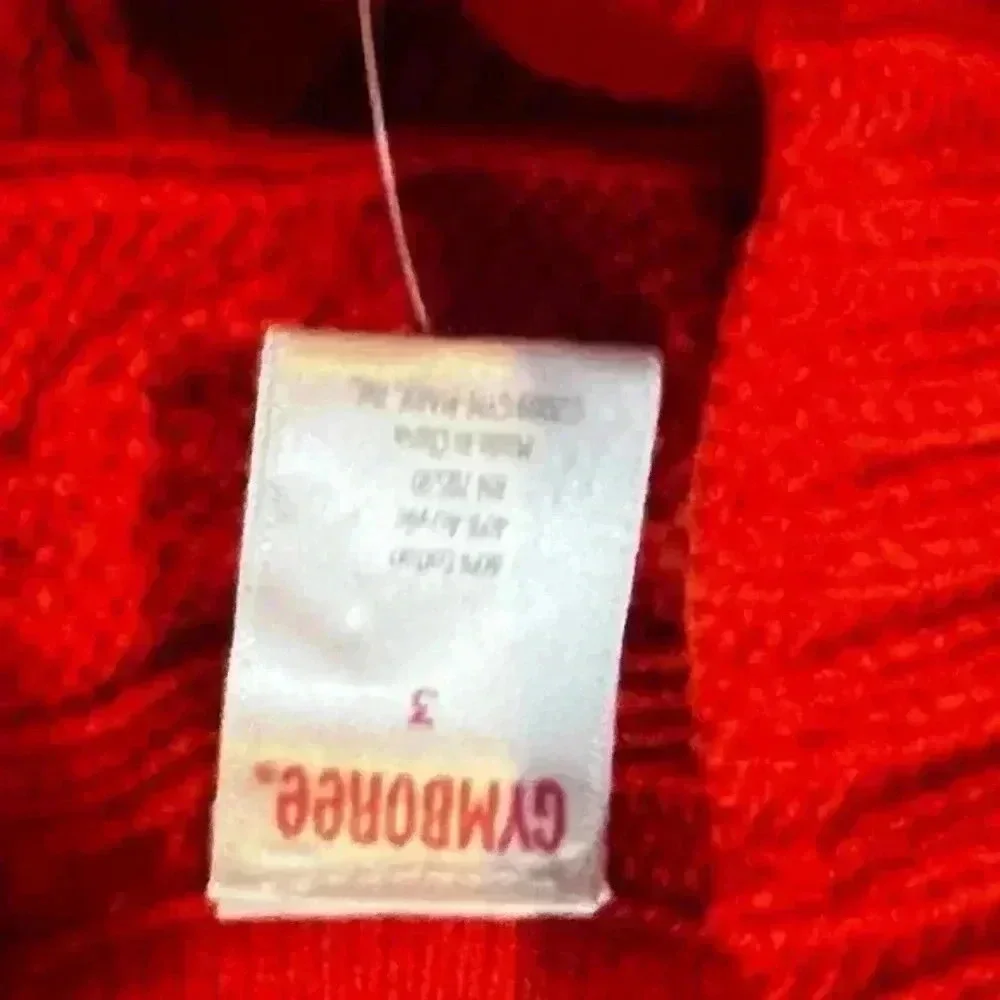 GIRLS GYMBOREE SWEATER DRESS SIZE 3 NWT